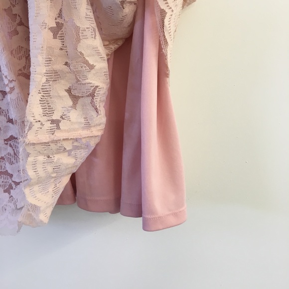 Pink Lace Dress Size 6 - Picture 5 of 5